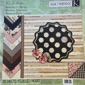 Brenda WaltonSpecialty Paper Pack -28 double sided sheets